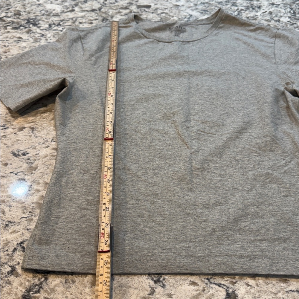 Spanx | Cotton Compression Undershirt in Gray Siz… - image 4